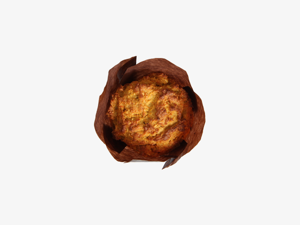 Морковный маффин с апельсином (Веган)