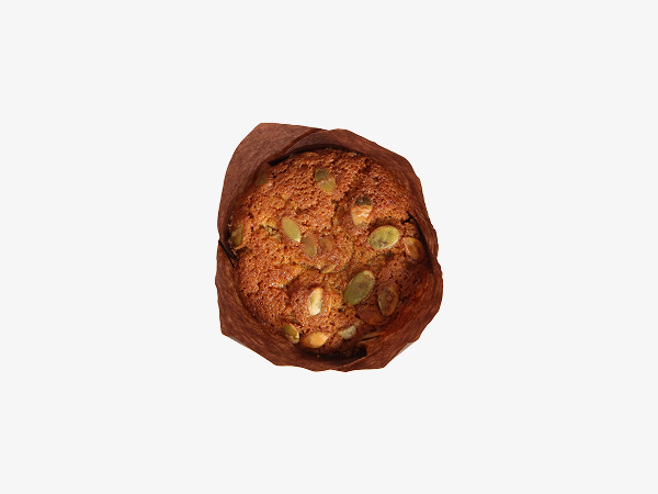 Мафффин с курагой и тыквенными семечками